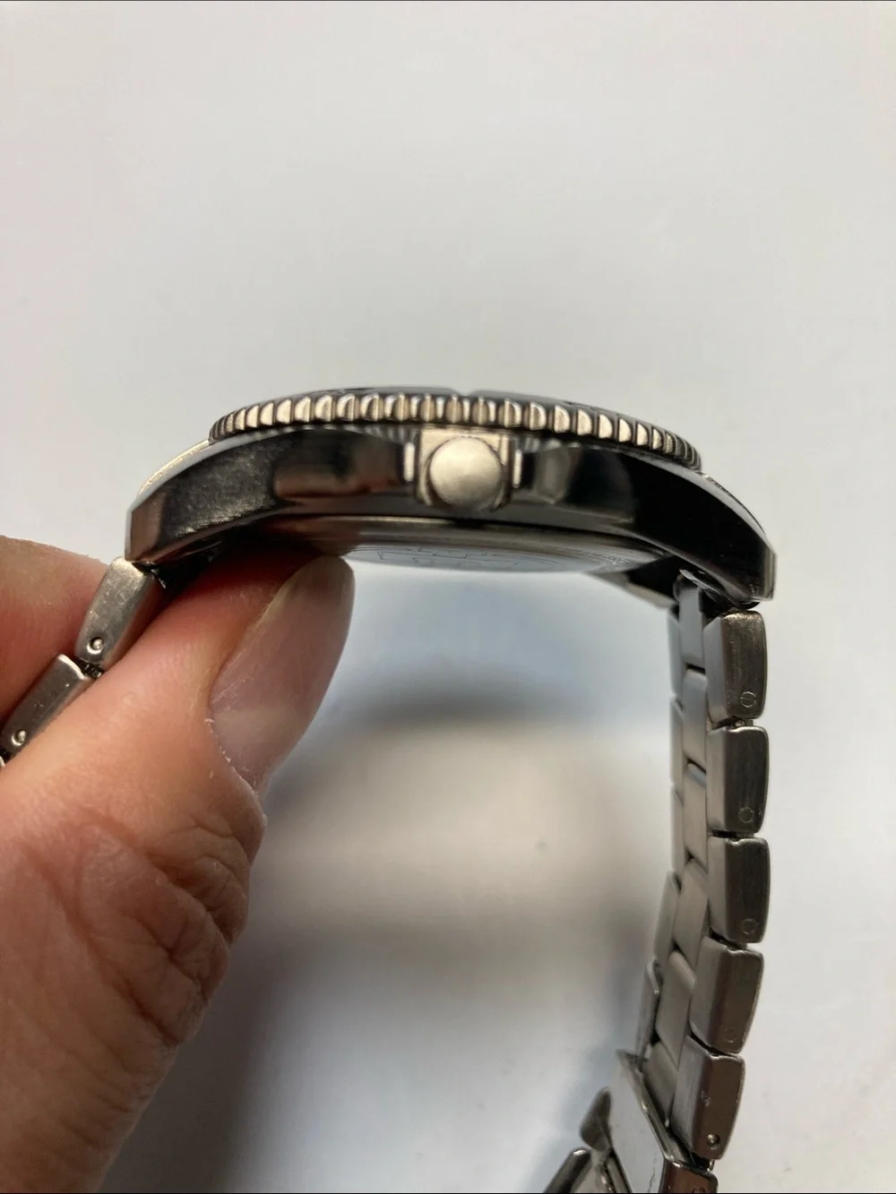 Timex Expedition Silver Watch with silver sunburst Dial, indiglo, new battery